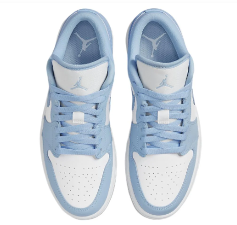 Women's Air Jordan 1 Low 'Ice Blue' DC0774-141