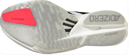 Adidas Adizero Adios Pro 4 Men's Running Shoes - White/Black/Red
