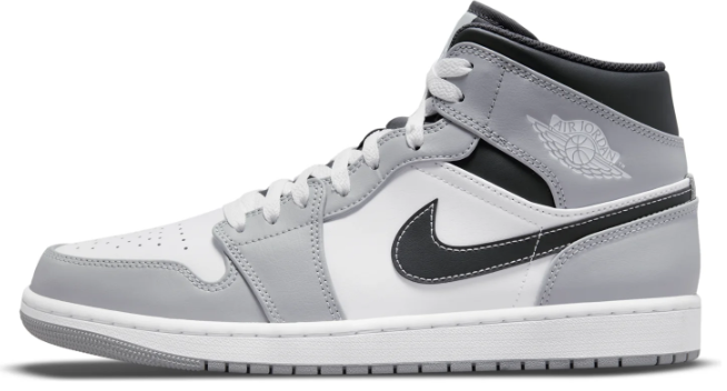 Air Jordan 1 Mid 'Light Smoke Grey' (2021) 554724-078