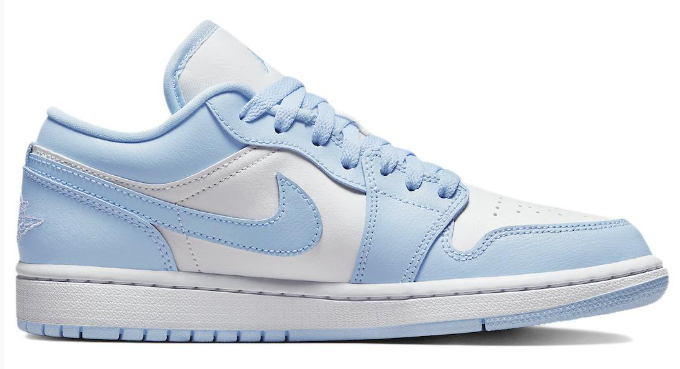 Women's Air Jordan 1 Low 'Ice Blue' DC0774-141