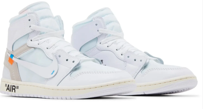Air Jordan 1 Retro High OG x Off-White 'Alaska' AA3834-100
