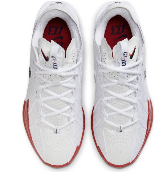 Nike Air Zoom GT Cut 3 EP 'White Black Red' | DV2918-103
