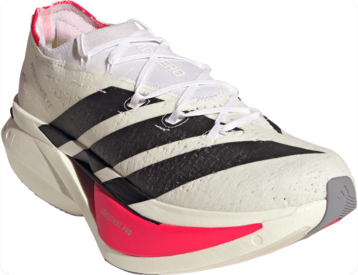 Adidas Adizero Prime X3 Strung Running Shoes - Orange White Wheat Blue
