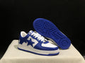 BAPE STA Low "Royal Blue / White" — Patent Leather Sneaker