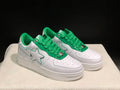 BAPE STA Low "Green / White" — Patent Leather Sneaker