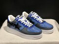 BAPE STA Low "Royale" — Royal Blue / Black Patent Leather Sneaker