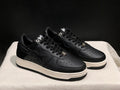 BAPE STA Low "Triple Black" — All-Black Leather Sneaker