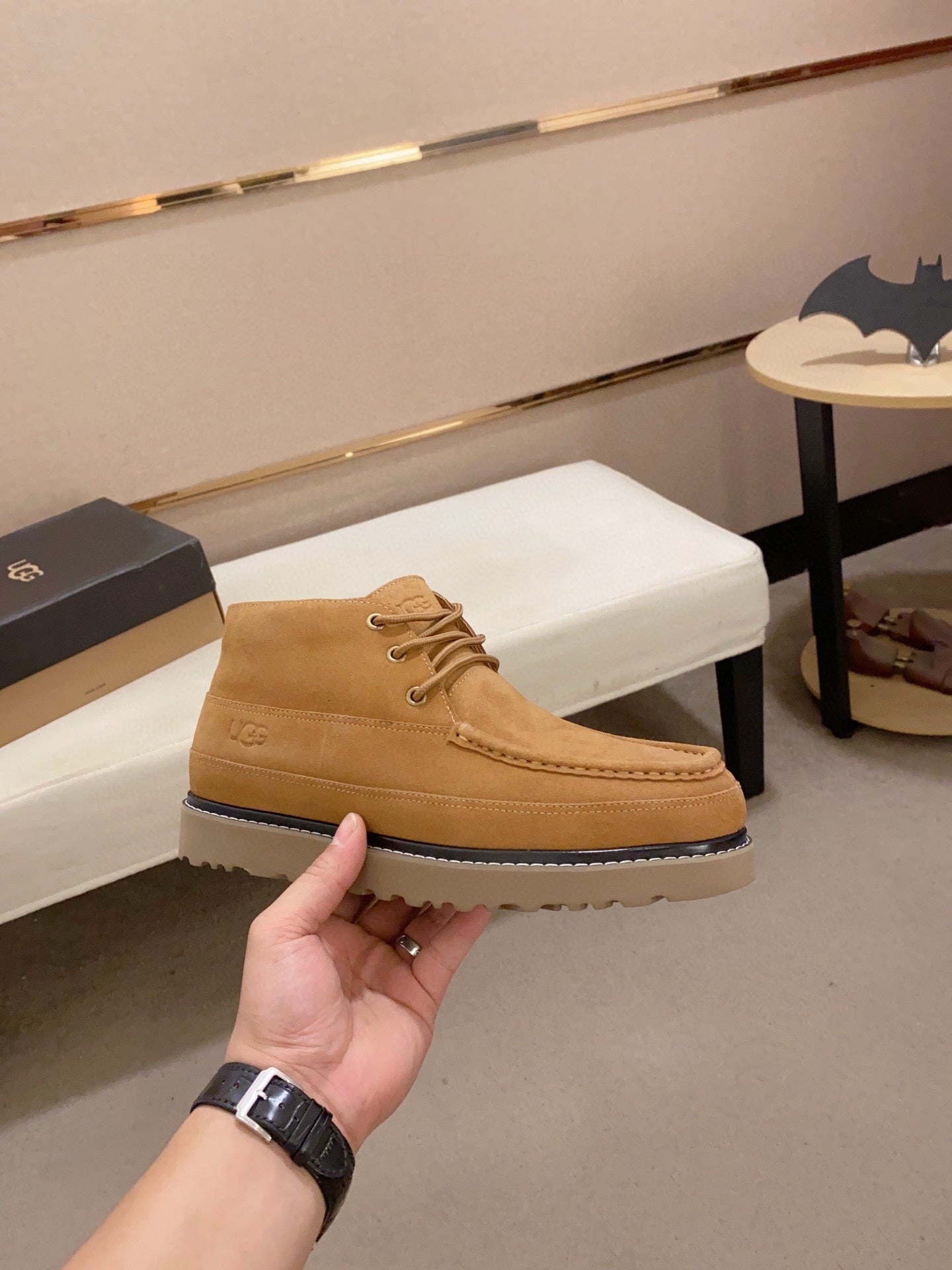UGG Men's Suede Chukka Boot — Wheat