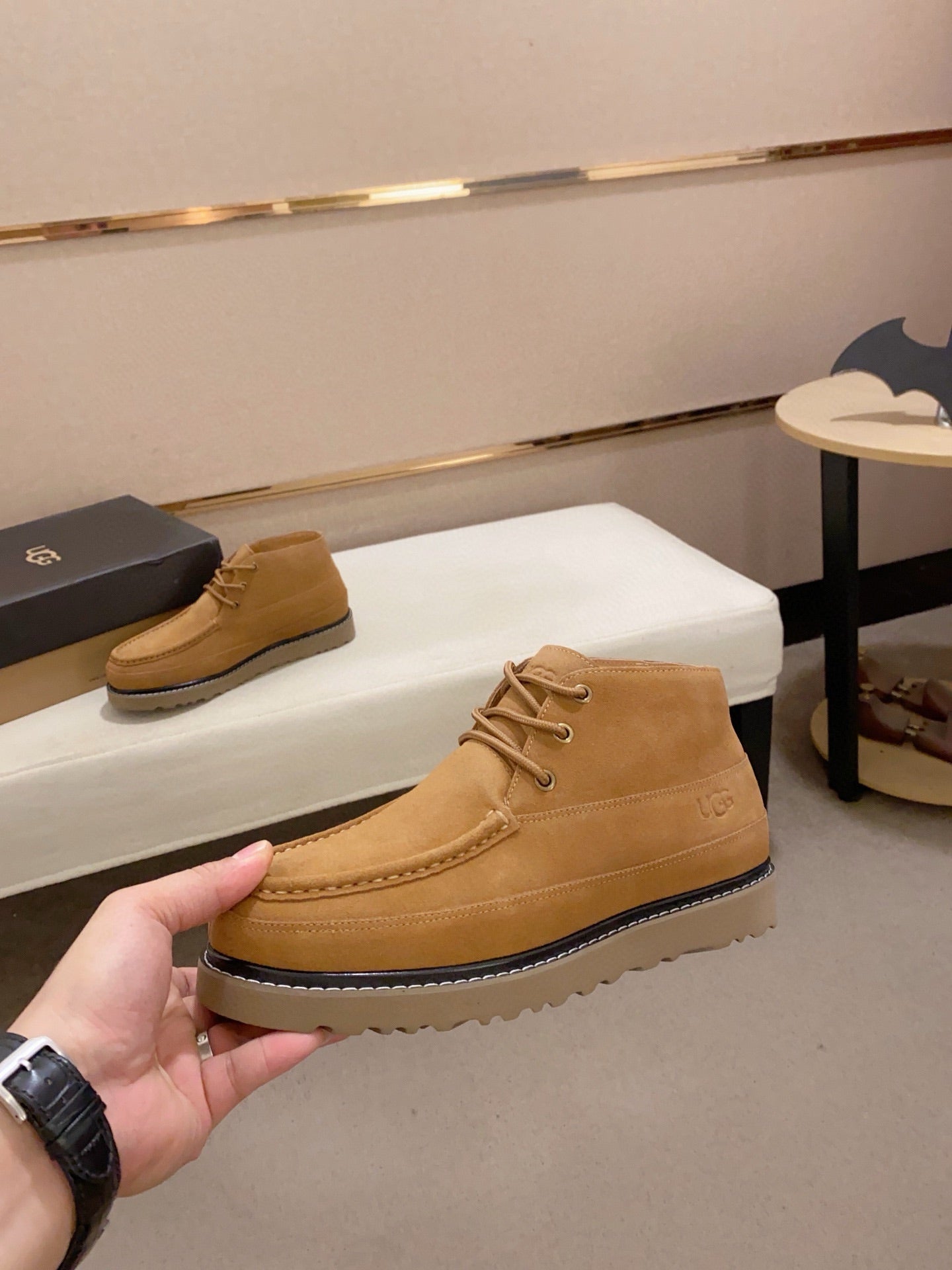 UGG Men's Suede Chukka Boot — Wheat