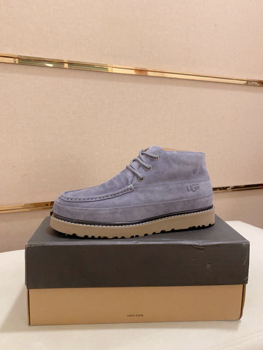 UGG Men's Suede Chukka Boot — Slate Blue
