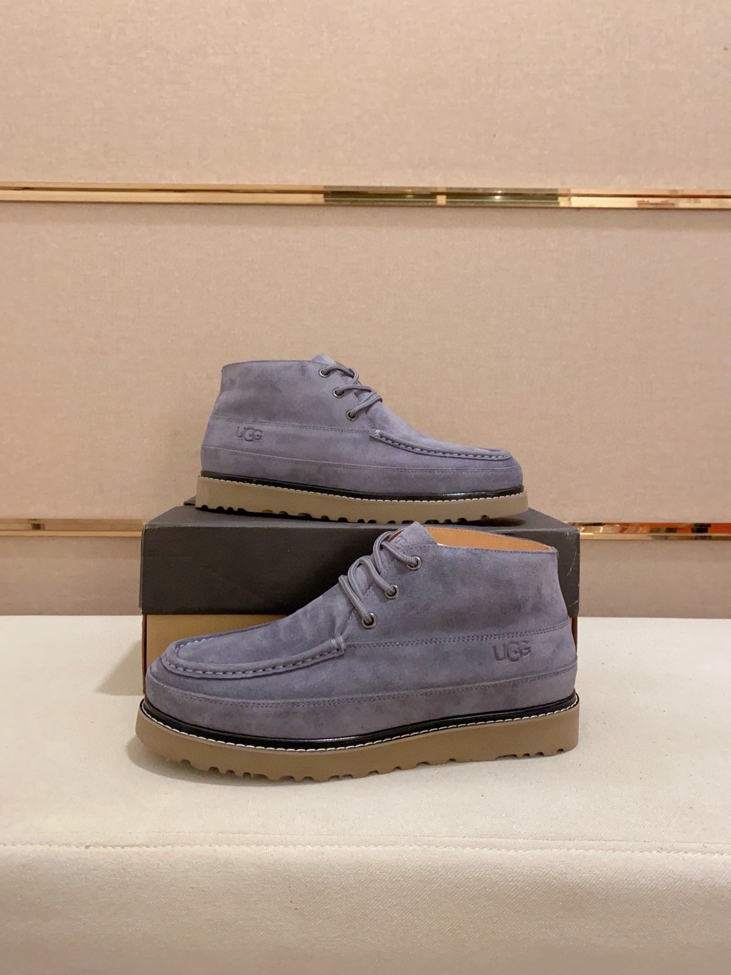 UGG Men's Suede Chukka Boot — Slate Blue