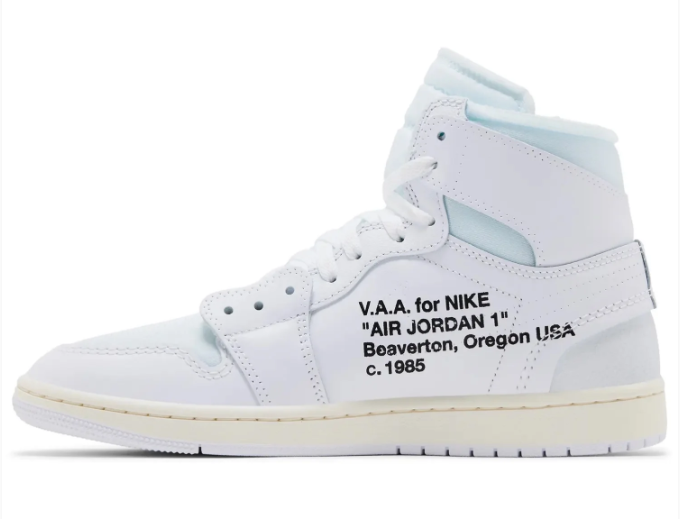 Air Jordan 1 Retro High OG x Off-White 'Alaska' AA3834-100