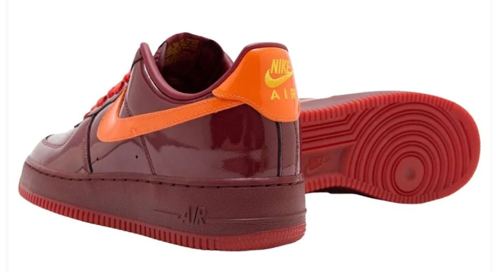 Nike Air Force 1 Low 'Dark Team Red' Patent Leather | IO4489-601