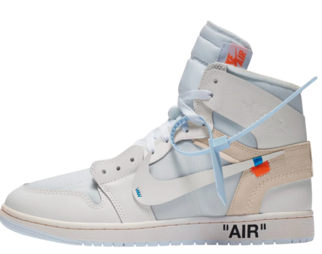 Air Jordan 1 Retro High OG x Off-White 'Alaska' AA3834-100