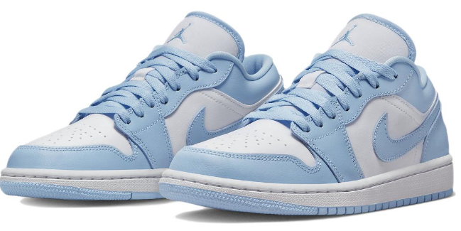 Women's Air Jordan 1 Low 'Ice Blue' DC0774-141