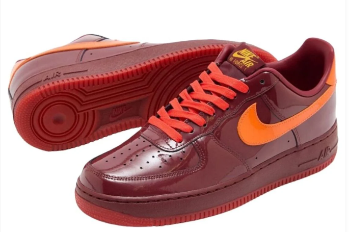 Nike Air Force 1 Low 'Dark Team Red' Patent Leather | IO4489-601
